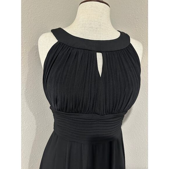 Sangria High Low Sleeveless Midi Dress Black Size 12 - Picture 2 of 10